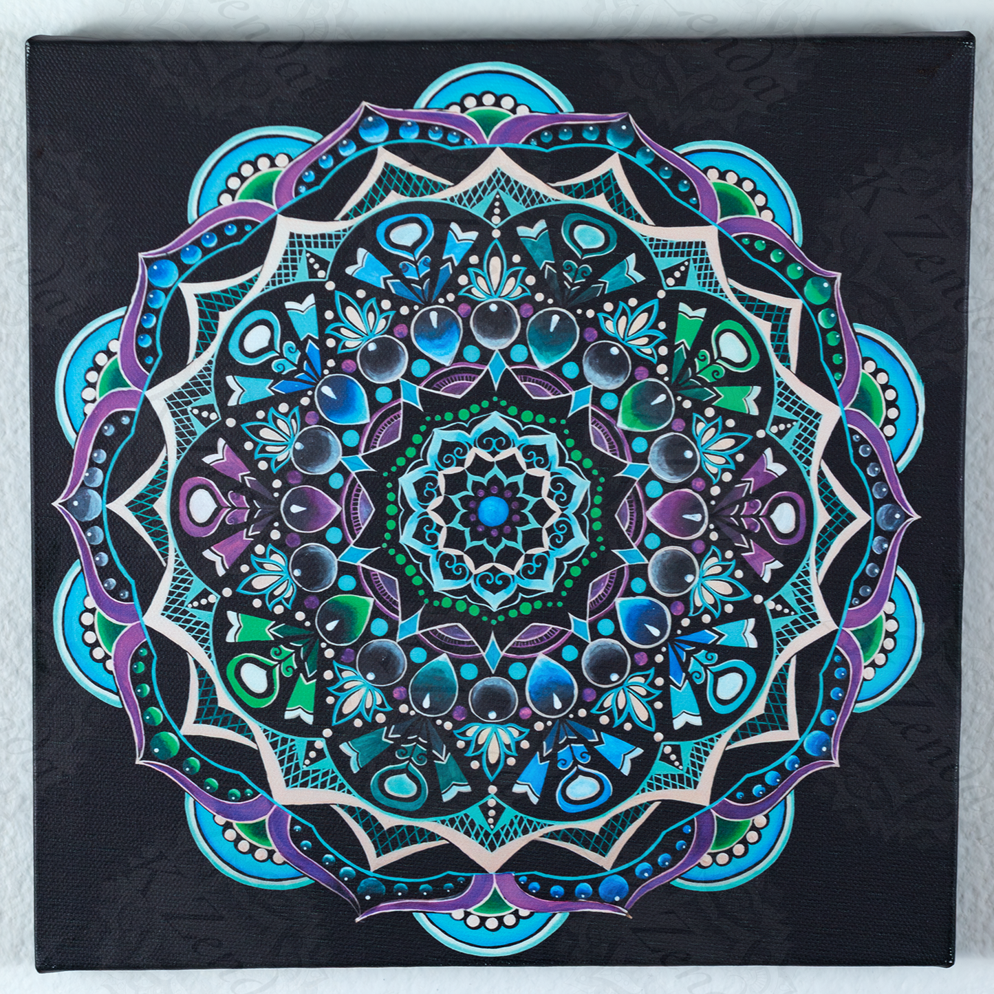Royal Zendala Print