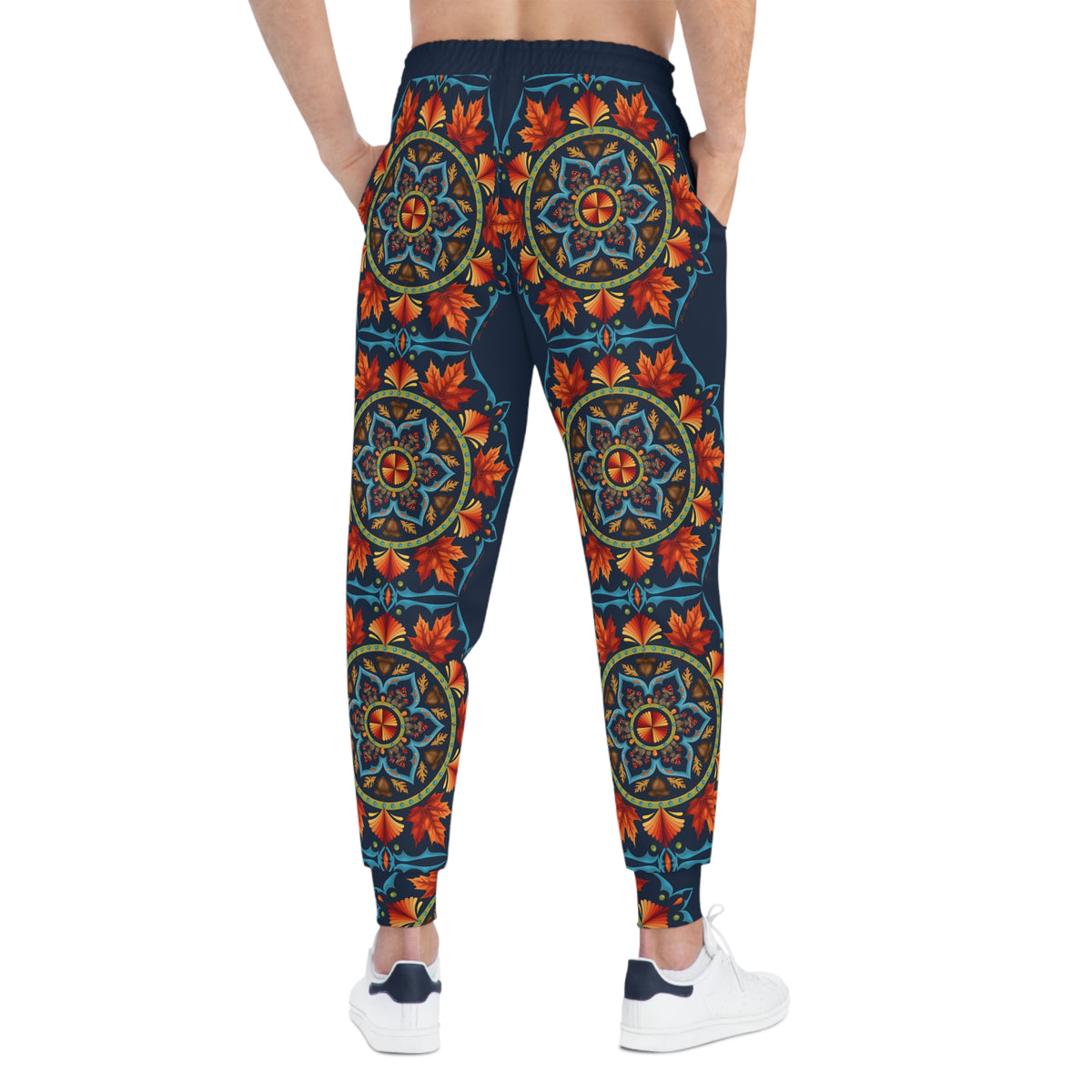Autumn Mandala Athletic Joggers