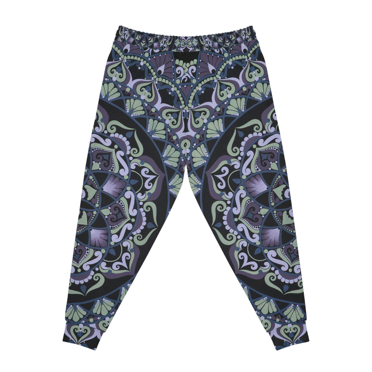 Wisteria Mandala Joggers — All-Over Print