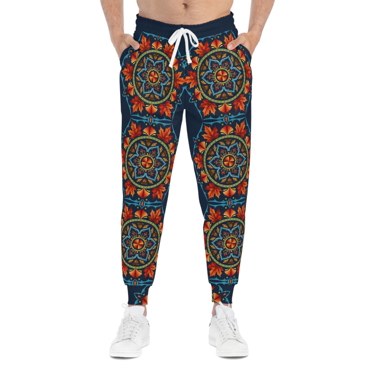 Autumn Mandala Athletic Joggers