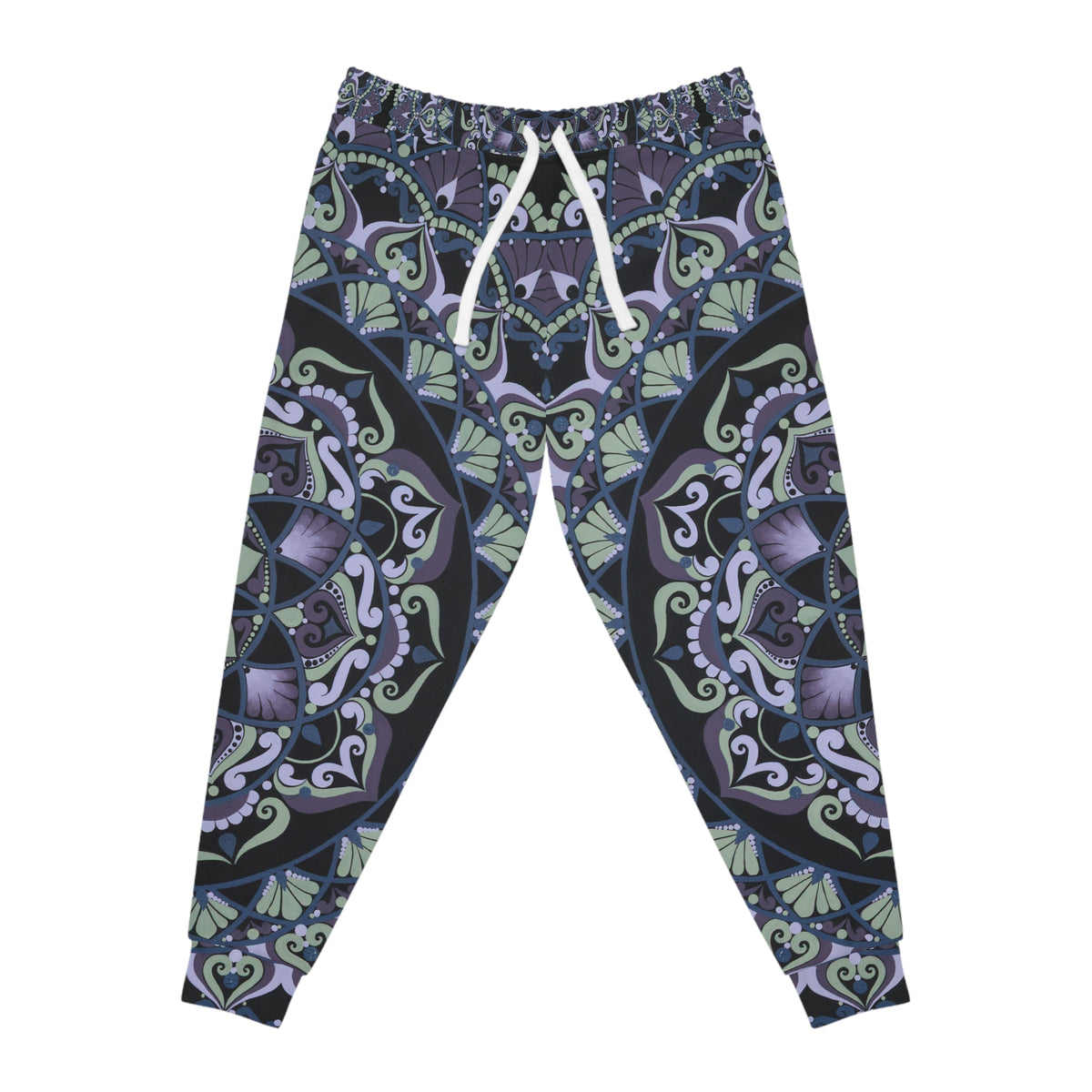 Wisteria Mandala Joggers — All-Over Print