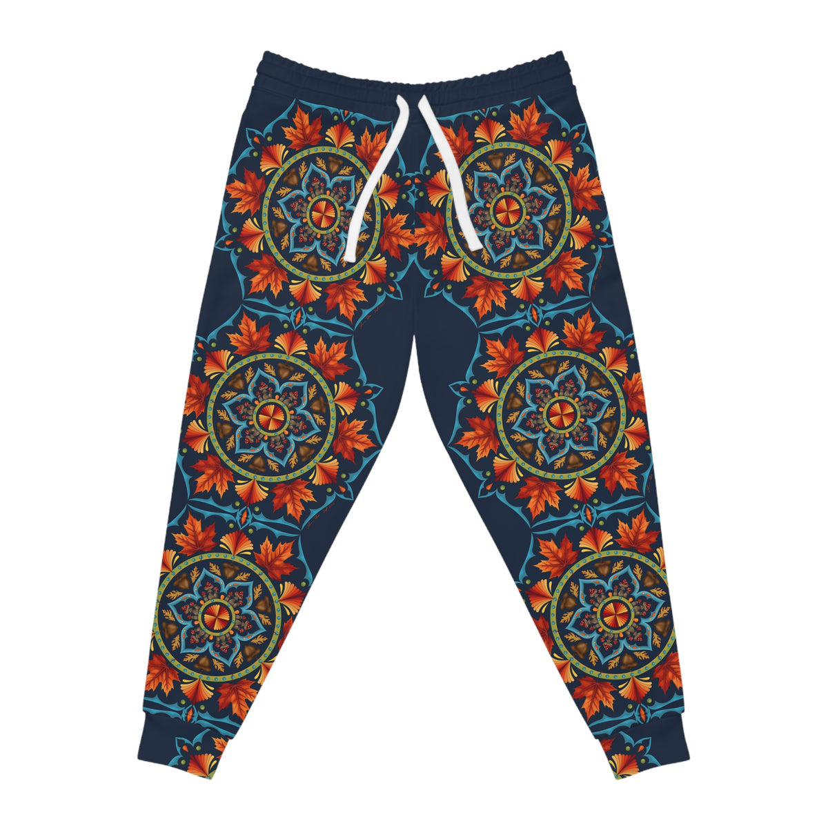 Autumn Mandala Athletic Joggers