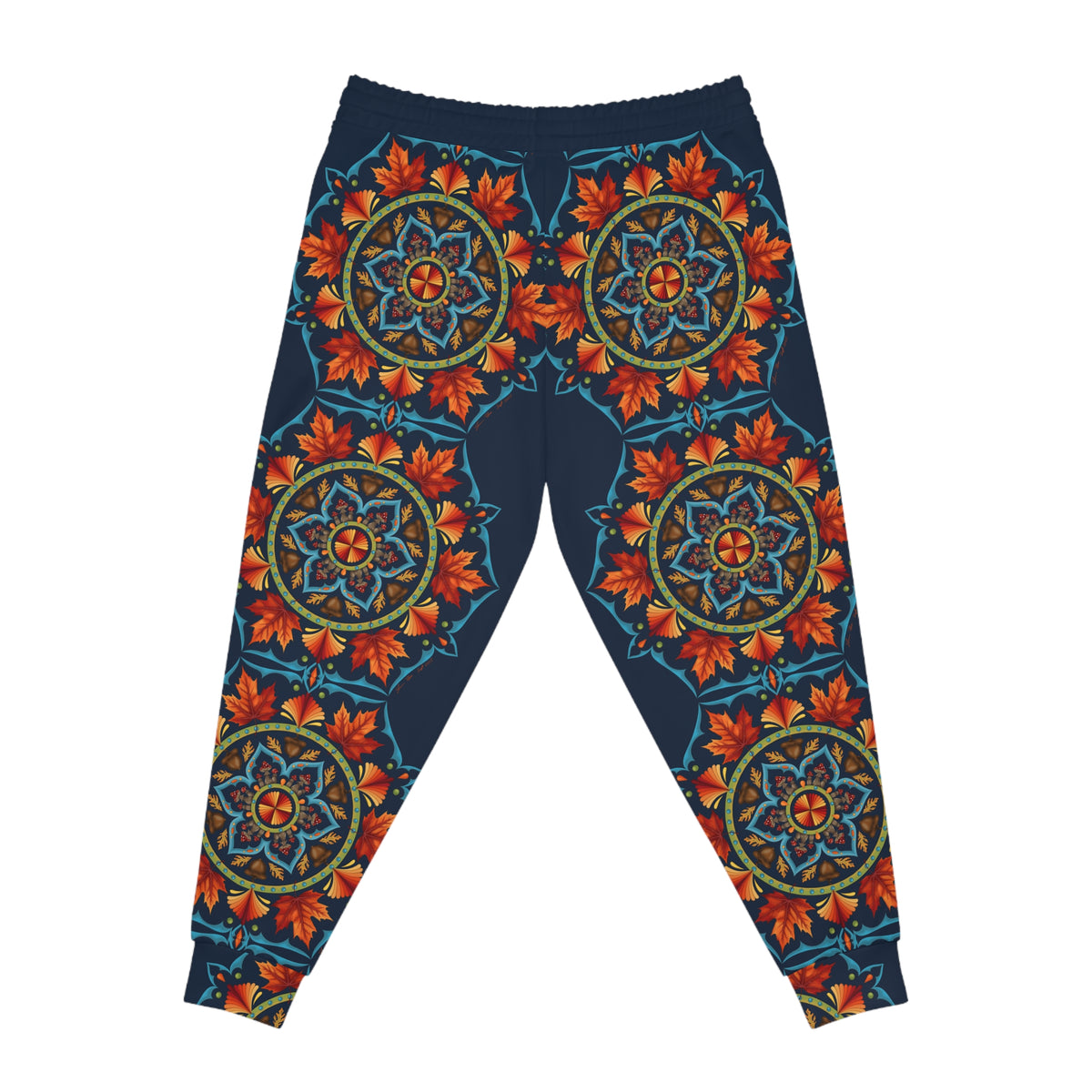 Autumn Mandala Athletic Joggers