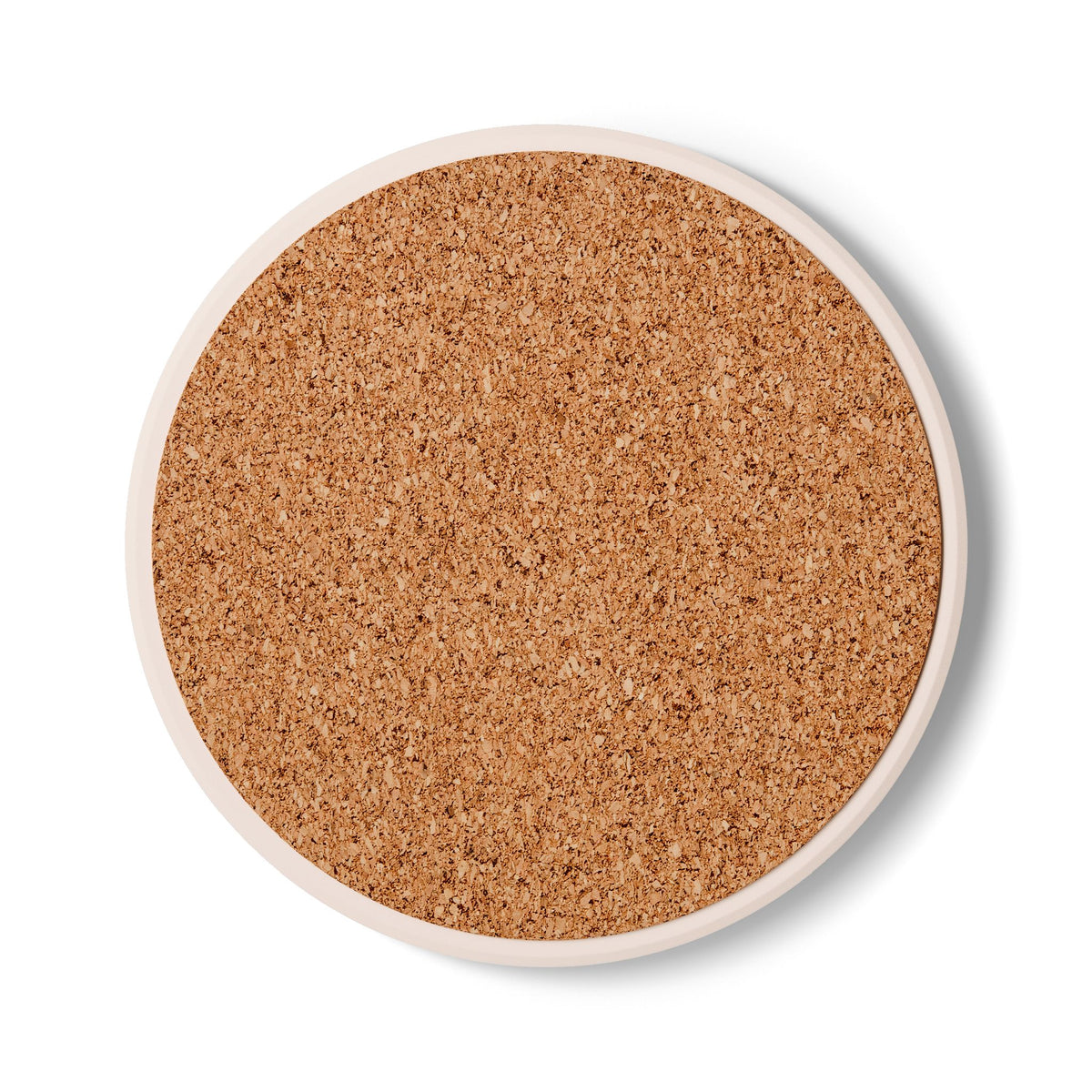 Espresso Beans Mandala Ceramic Coaster — Boho Coffee Lover Gift | Sepia Art Drink Coaster