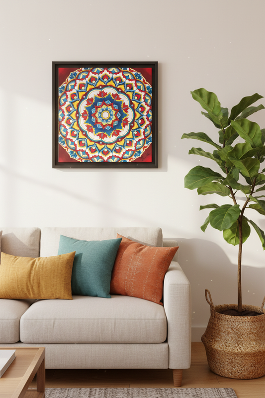 Azul Morning Wall Art Lifestyle