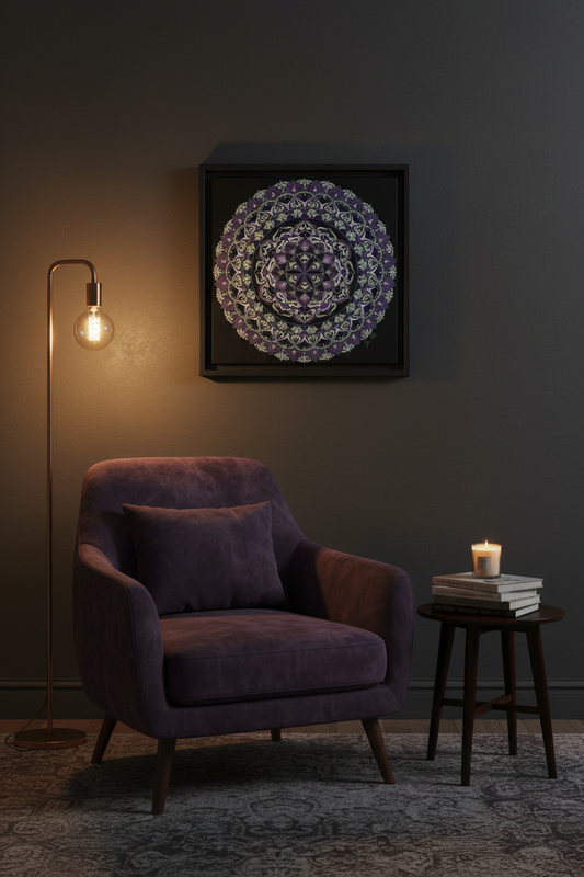 Wisteria Bloom Wall Art Lifestyle